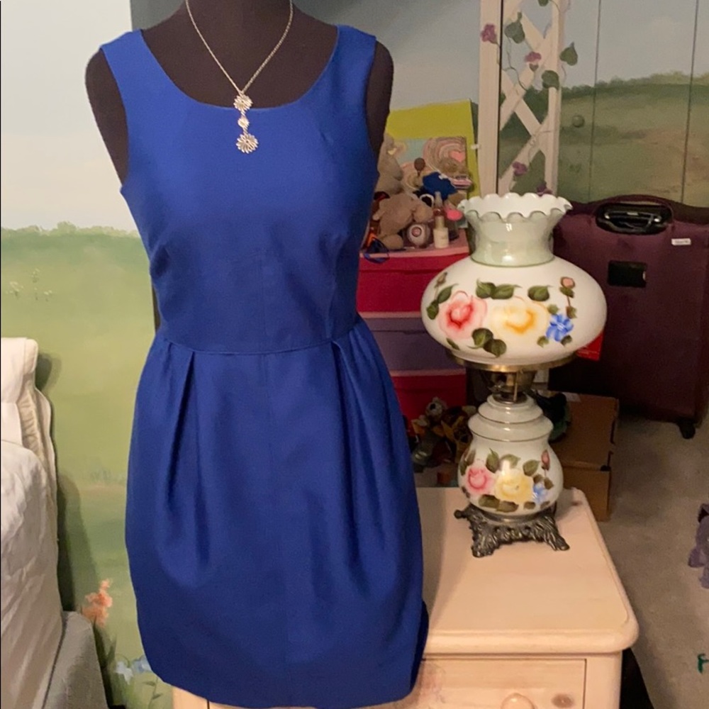 🎉Host Pick🎉J. Crew blue dress. Great style&fit!